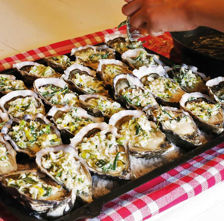 Marennes Oleron oyster recipe